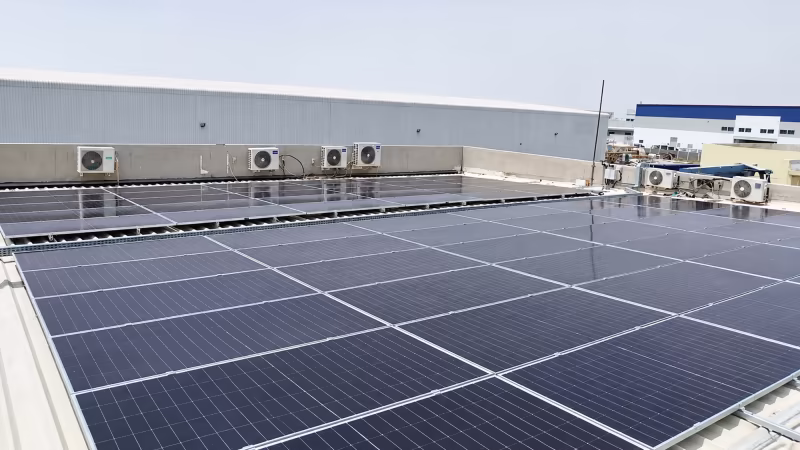250 KWp At Dubai Investment Park 2